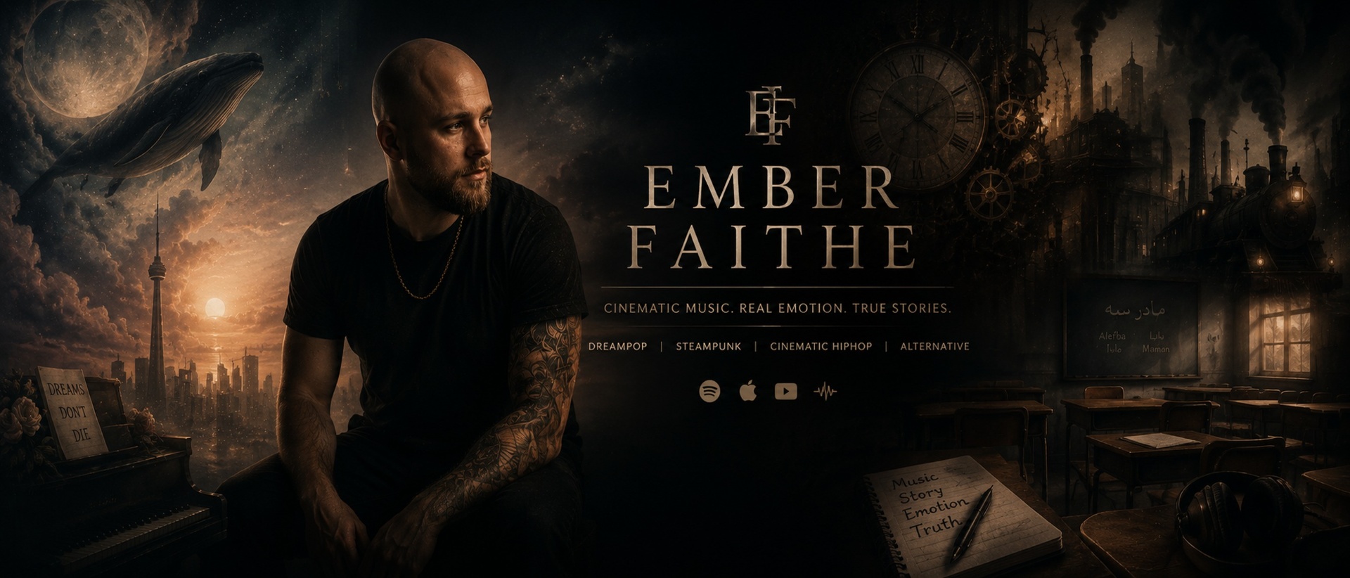 Ember Faithe — cinematic banner